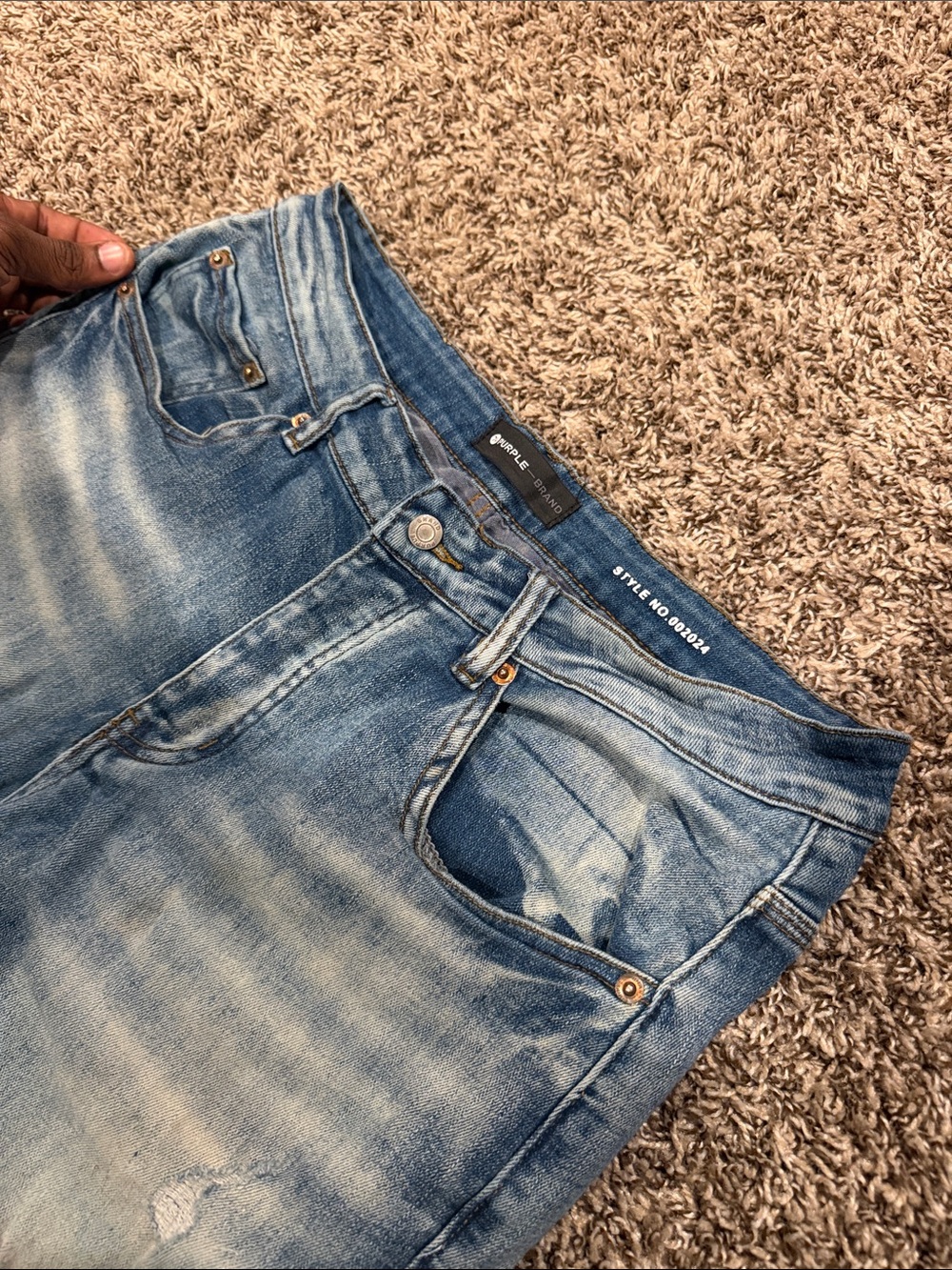 Purple jeans - Picture 4 of 8